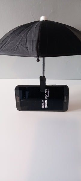 Smartphone Umbrella puts your phone in the shade!