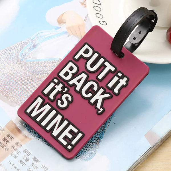 "Not Your Bag" Luggage Tags