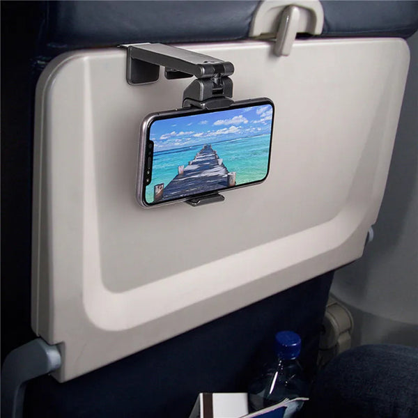 Portable Aeroplane Mobile phone travel stand.
